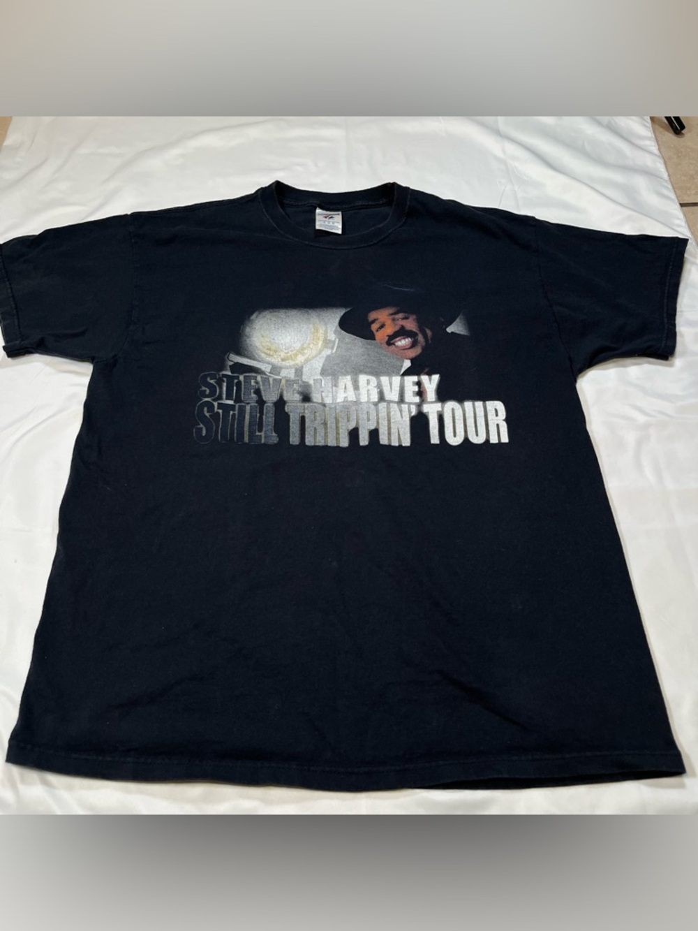 Vintage‎ 2008 Steve Harvey Still Trippin Tour Tee Promo Size XL